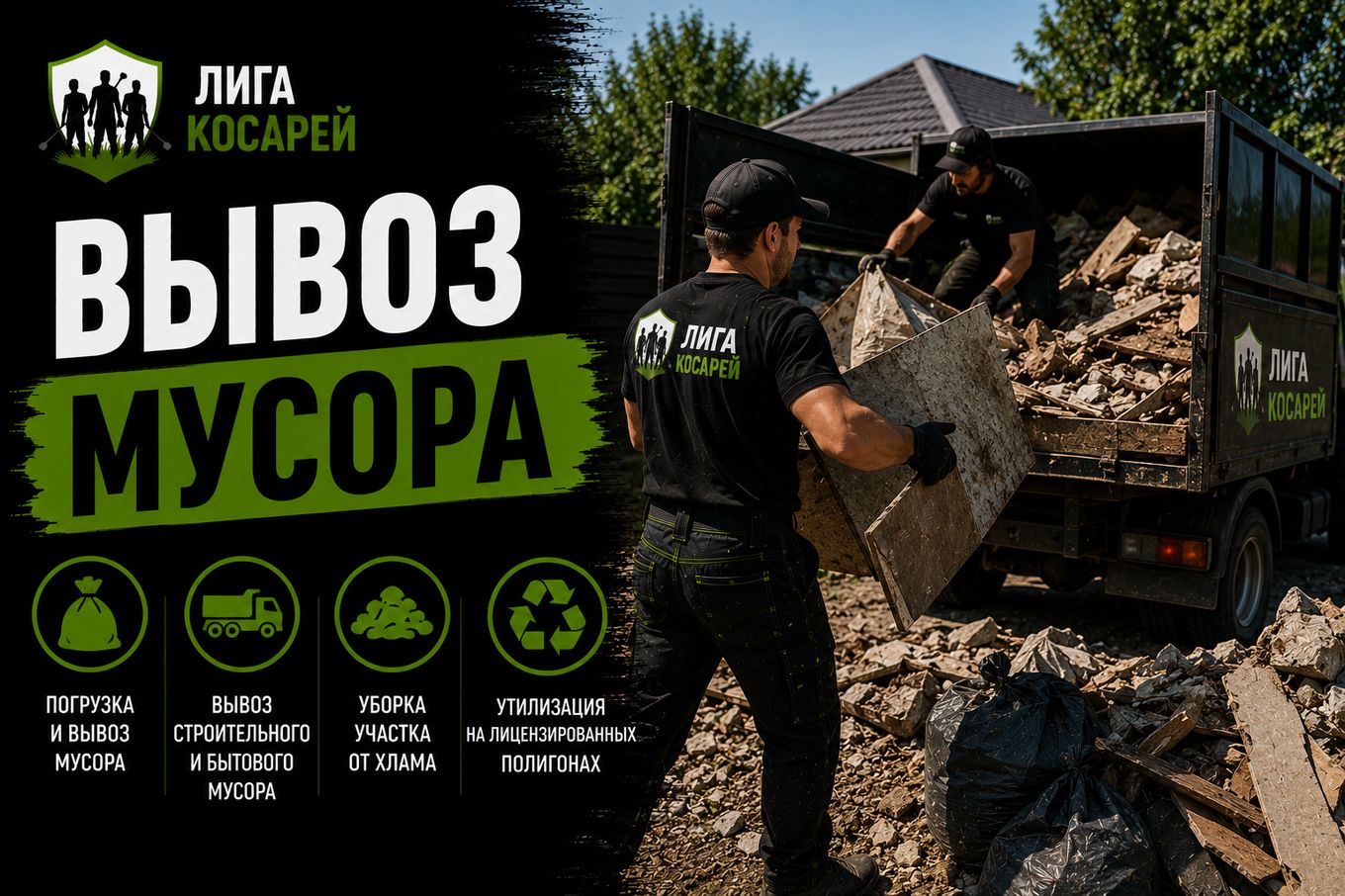 Вывоз мусора — Лига косарей, Краснодар и край