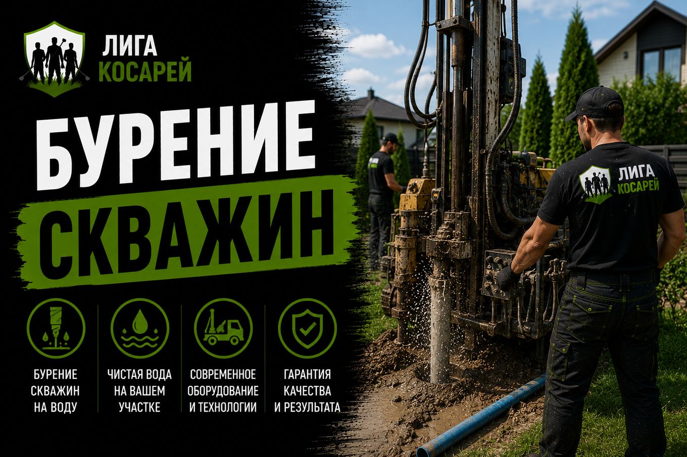 Бурение скважин — Лига косарей, Краснодар и край
