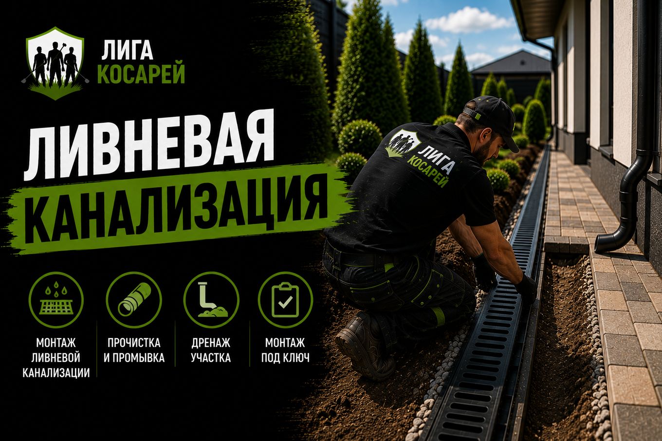 Ливневая канализация — Лига косарей, Краснодар и край